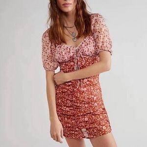 Free People Tessa Mini Dress NWOT